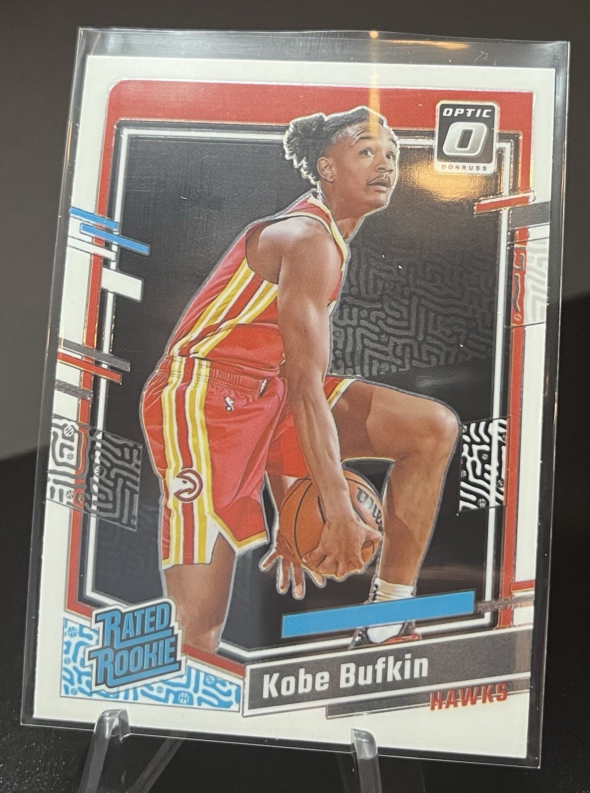 2023-24 Optic Kobe Bufkin RATED ROOKIE #220 Panini Atlanta Hawks RC Basketball
