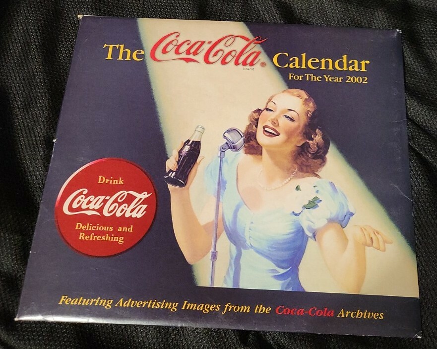 ブルー Vintage Calendar 0 カレンダーの中古 コーラ 🎖 2026年最新