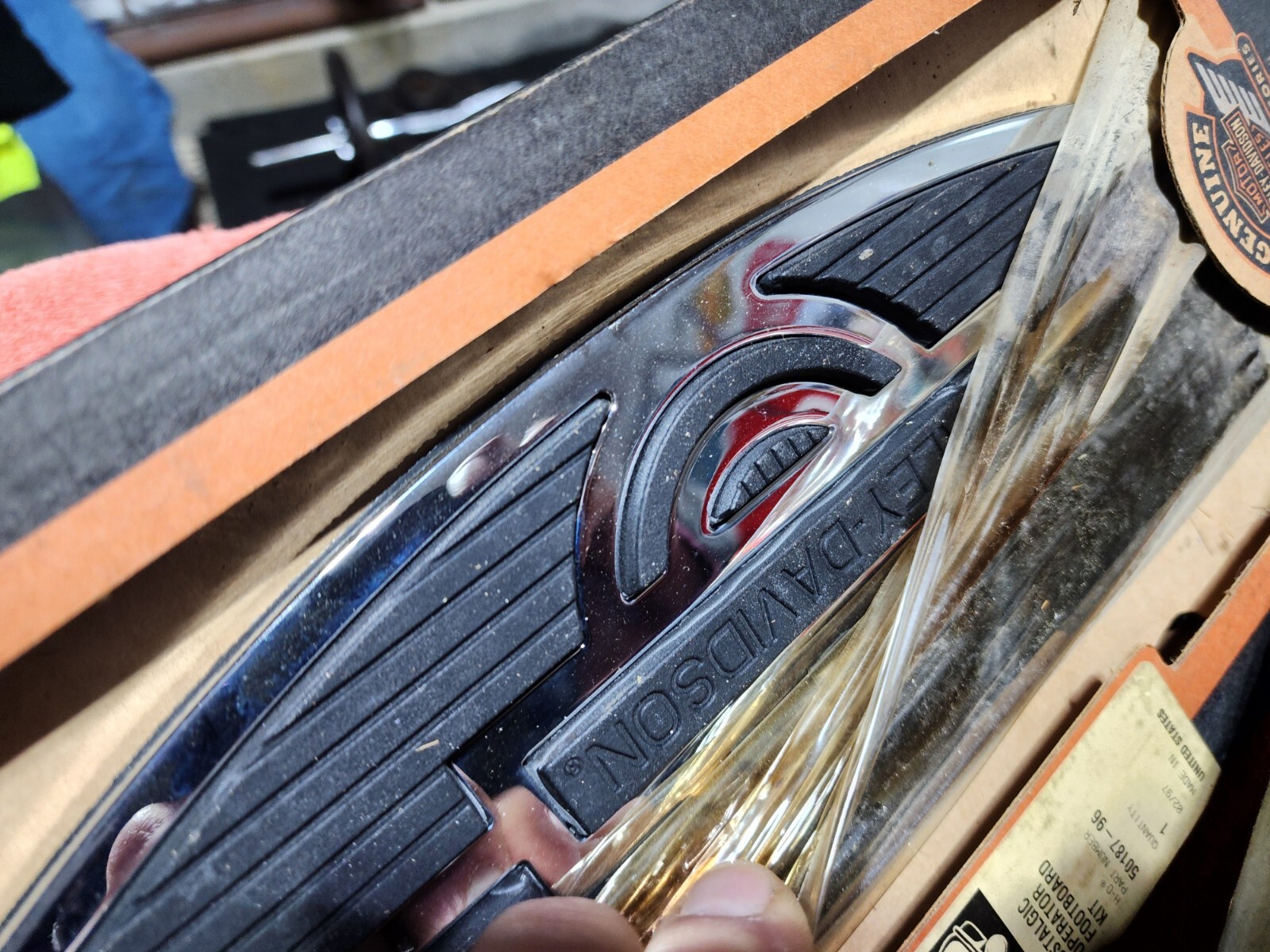 Harley Davidson Heritage Springer NOSTALGIC Footboard Kit Classic