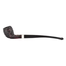 Peterson Pipes Tavern Rusticated, Belge, Semi Churchwarden, 3mm Tobacco Pipe