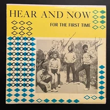Hear And Now~For The First Time~AUTOGRAPHED / SIGNED~Private Label Lounge Rock