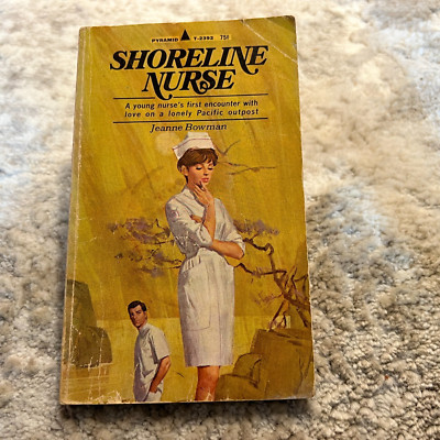 Shoreline Nurse Medical Romance Paperback by Jeanne Bowman from Pyramid 1971