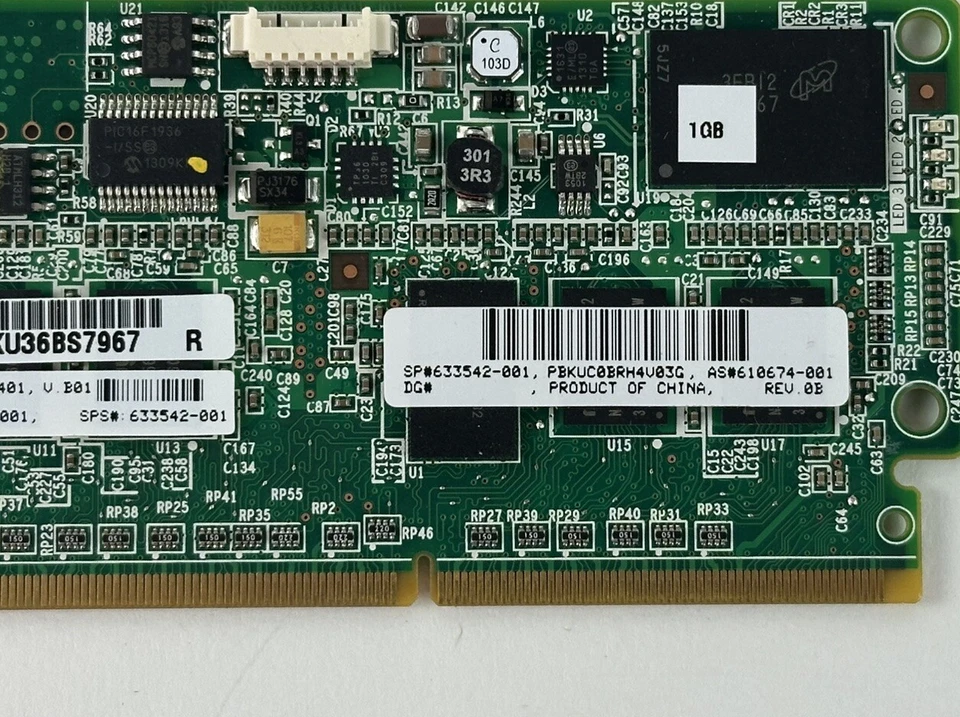 HP Smart Array 1GB Cache Module Controller mini DIMM 610674-001 - Image 3 of 4
