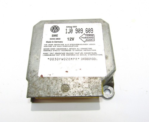 1997 VW GOLF IV MK4 4 1.6 PETROL Airbag Steuergerät computer 1J0909609 KWK42800