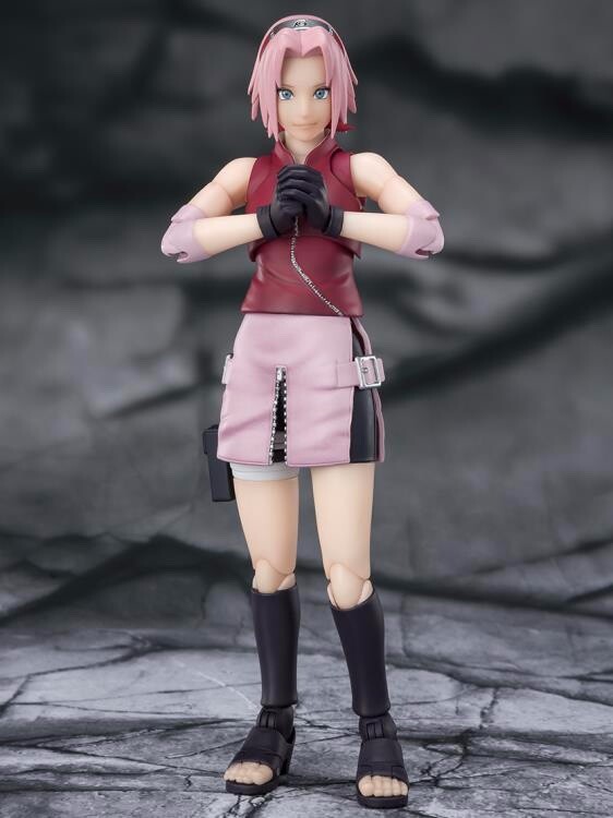 1/12 S.H. Figuarts Naruto Sasuke Sakura 3 Figure U.S SET NEW