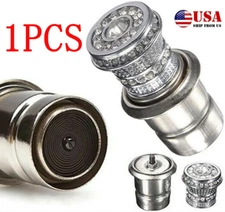 Crystal Bling Car Cigarette Lighter 12V Rhinestone Car Charger Decor Accessory*1