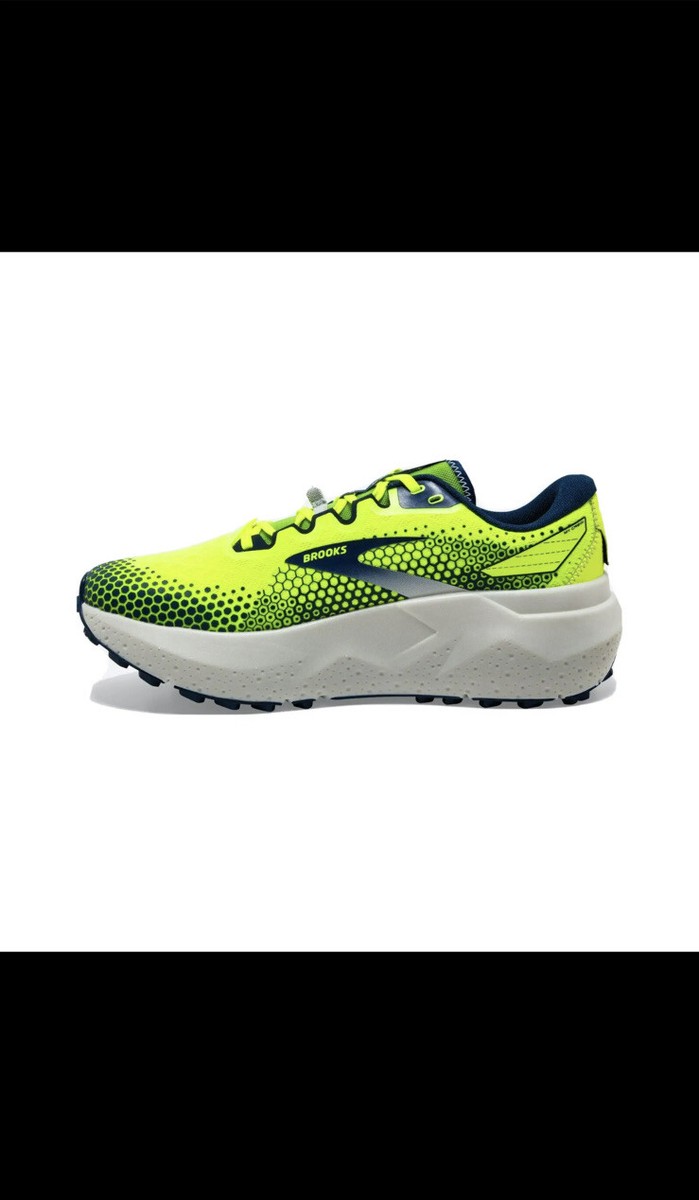 Men Brooks Caldera 6 Trail Running Shoes Size 8.5 Yellow  display picture 1