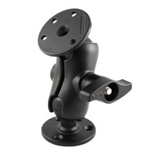 RAM Drill Down 2.25" Ball Short Mount with Two Large Round Bases RAM-D-101U-C