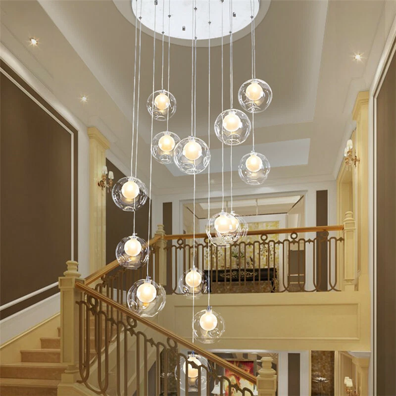 Stairway ceiling lighting outlet