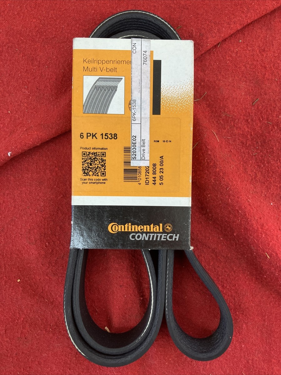 BMW E46 E39 E53 X5 X3 Z3 Contitech OEM Drive Belt 6PK1538