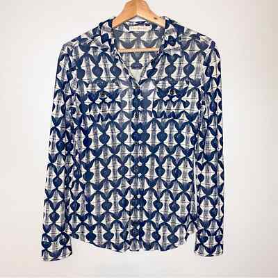 Tory Burch Button Up Top
