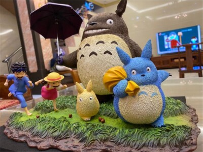 Tonari no Totoro Destiny Studio Figurine Resin Statue Model Collections Original
