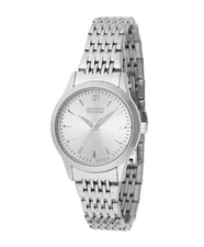 Montres Prestige by Invicta Silver-Tone Ladies Watch Illumating Hands MPW0001