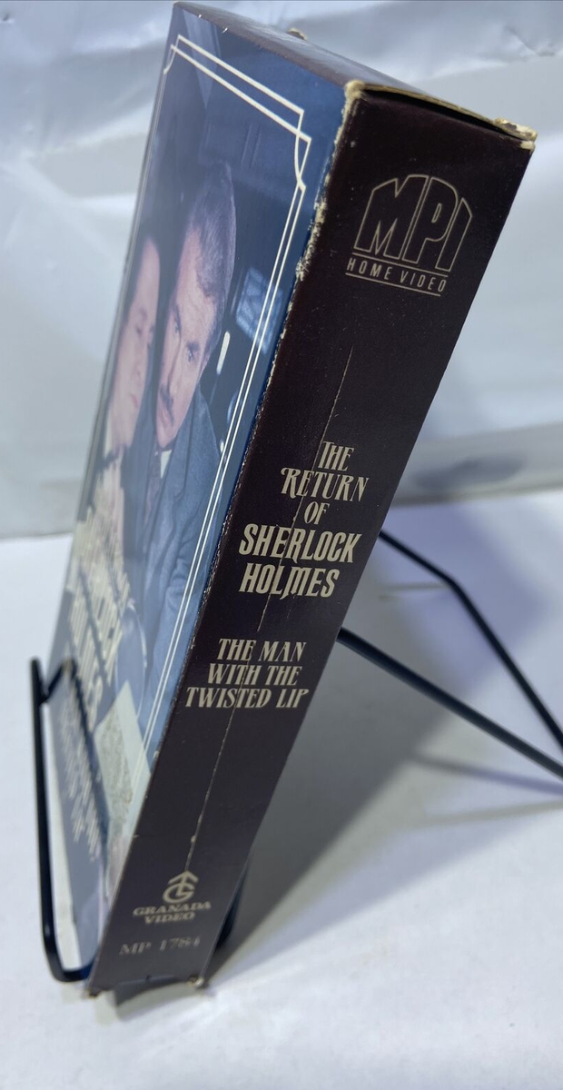 (未使用･未開封品)Sherlock Holmes: Man With the Twisted Lip [VHS] The Return of Sherlock Holmes Movie - The Man With the