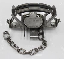 4 MB 550 RUBBER JAW 2 COIL TRAPS rubber jaw TRAPPING CATCH COYOTE FOX BOBCAT