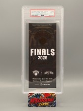 2026 NBA Finals Game 4 Knicks Spurs Commemorative Ticket PSA 10 GEM MINT MSG