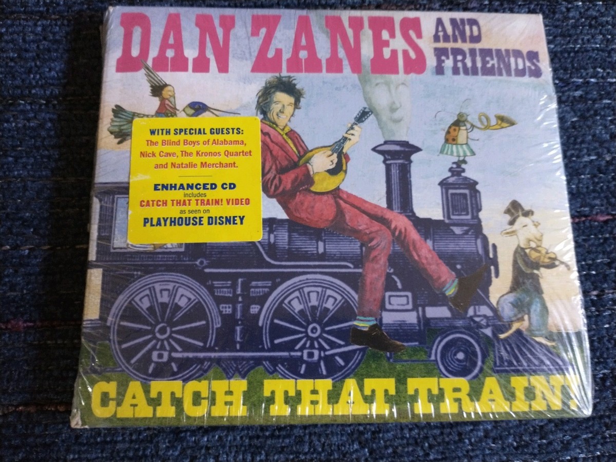 NEW Dan Zanes CD Catch That Train Natalie Merchant 2006 Walt