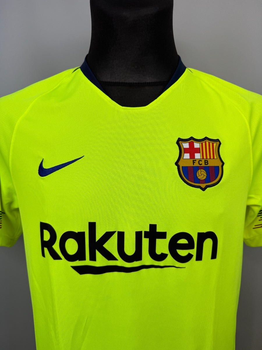 BARCELONA 2018 2019 AWAY SHIRT FOOTBALL SOCCER JERSEY NIKE 918990