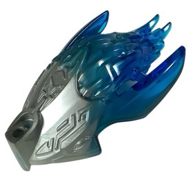 LEGO Bionicle Creature Head/Mask Silver Blue Akida - Creature of Water 24162