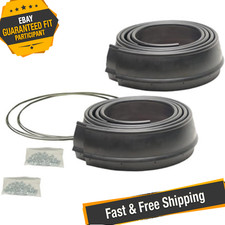 Pacer 52-189 2-1/2" x 58" Flexy Flare Reinforced Rubber Fender Extender 4 Pc Kit