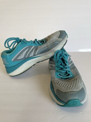 Salomon Sonic Pro 2 Vibe Shoes Men's 8 Aqua Blue SensiFit 187982 Womens 10