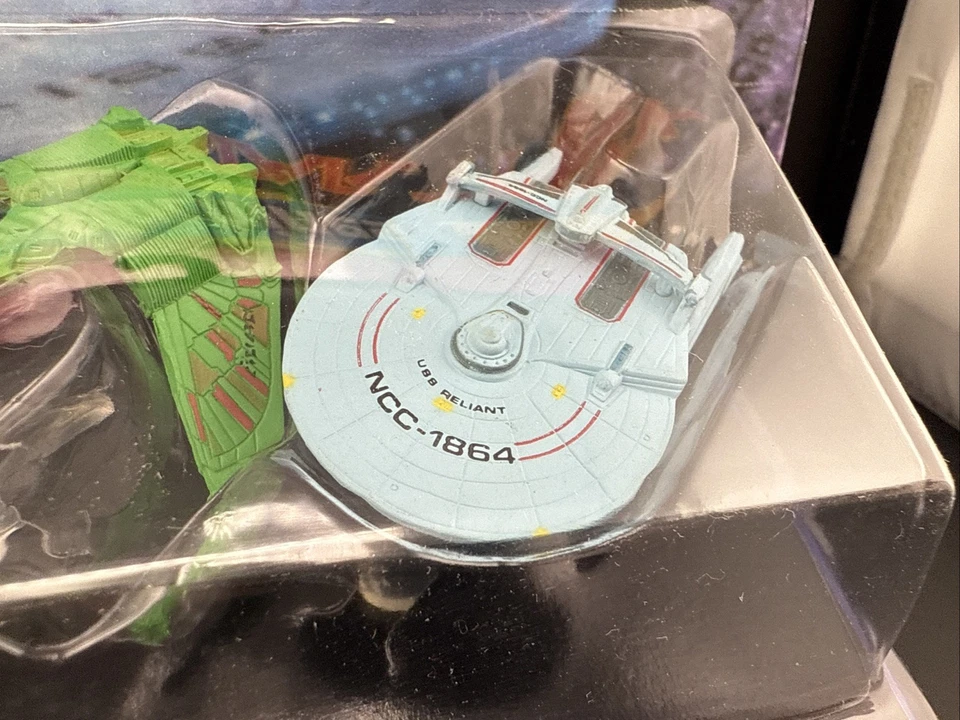 a 1993 Micro Machines Star Trek USS EXCELSIOR KLINGON BIRD OF PREY RELIANT - Image 4 of 4