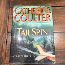 Catherine Coulter TailSpin Hardcover FBI Thriller 2008 w/ Dust Jacket