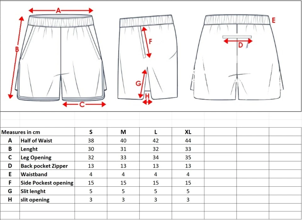 Laufshorts Herren mit Innenslip & Taschen | Atmungsaktiv & leicht | Sporthose - Bild 2 von 4