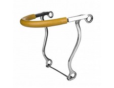 Tabelo Hackamore Rubber Covered Noseband Horse Chrome Steel 4-304651
