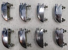VINTAGE Gretsch Round Badge Bass Drum Lug Casings - Lot of 8