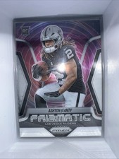 2025 Panini Prizm Ashton Jeanty Prizmatic RC #7 Las Vegas Raiders Rookie Card