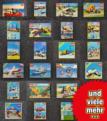 Lego Anleitung MEDIUM - Classic Town City System OBA Legoland - VARIANTE - G1