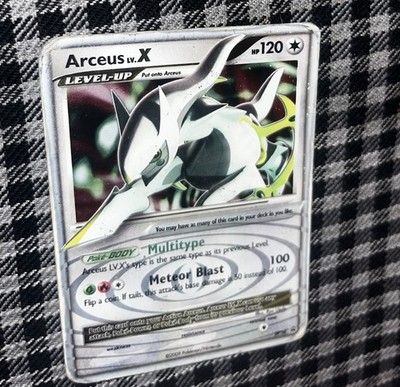 Pokémon TCG Arceus LV.X Holo Rare Karte