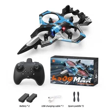 Drone with Rechargeable Battery 2 Batteries Altitude Control Remote Control New