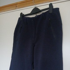 Rohan Trousers Womens UK 8 Navy Summit Pants Hiking Walking Trek Outdoors