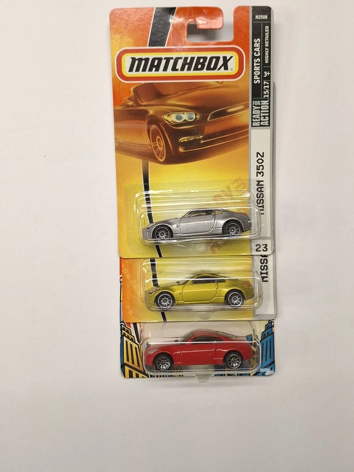  Lote de 3 Matchbox Nissan 350Z. L2 Foto 2 de 4