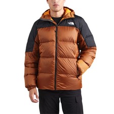 The North Face Giacca da Uomo in Piumino con Cappuccio Diablo 2.0 Marrone Tag...