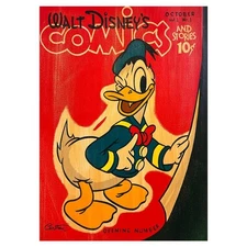 Trevor Carlton, "Donald's Opening Number" Limited Edition on Canvas from Disney