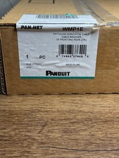 New Panduit Patchlink WMP1E Horizontal Cable Manager 19" Front  Rear 2RU