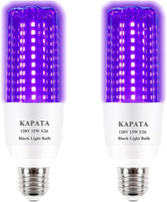 15W LED UV Black Light Bulb Energy Saving UV Black Lights UVA Level 395-400Nm, G
