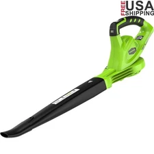 40V Handheld Leaf Blower Sweeper 150MPH Variable Speed Lightweight Comfort Grip