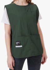 Waterproof Cobbler Apron for Women with Pockets Barber Smock Green
