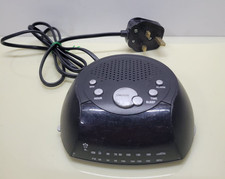 Tesco CR-106 AM FM Alarm Clock Radio with Digital LED Display Time – Black