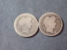 A Lot of two silver Barber dimes dated 1901-O 1905-O   AG/Good Cond set RGR 575