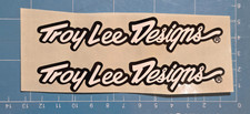 2 Troy Lee Designs Visor / Universal Stickers