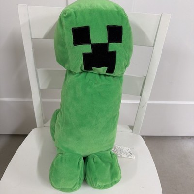 MINECRAFT Mojang Green Creeper Stuffed Animal  20'' Soft Plush