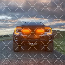 Amber Daytime Running Light DRL LED Board For Ford Ranger 2024 2025