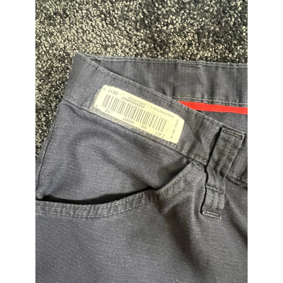 Bulwark FR iQ Series Flame Resistant Cargo Pants Utility Navy Blue Men's 38x30 - Image 4 of 4