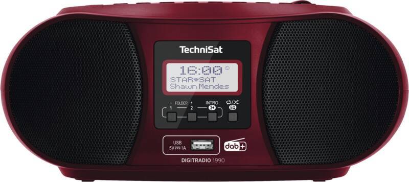 Thumbnail - Technisat Digitradio 1990 Rot Neu & Ovp