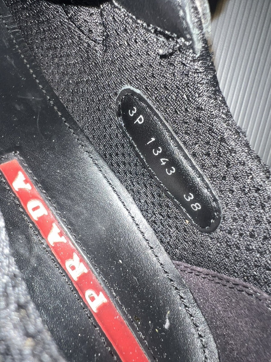 PRADA sneakers 2 Straps “AMERICAS CUP ORIGINAL “ Rare Size PRADA sneakers 2 Straps “AMERICAS CUP ORIGINAL “ Rare Size